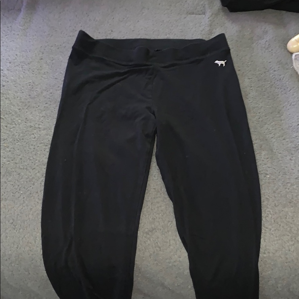 Black leggings from pink
